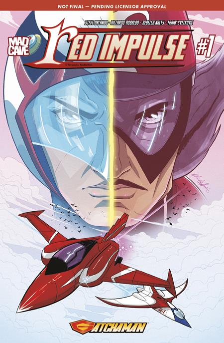 GATCHAMAN RED IMPULSE #1 (OF 4) CVR B COLM GRIFFIN VAR ISBN: 60196140507300121 - FOC DATE: 4/5/26 - Release Date: 4/29/26