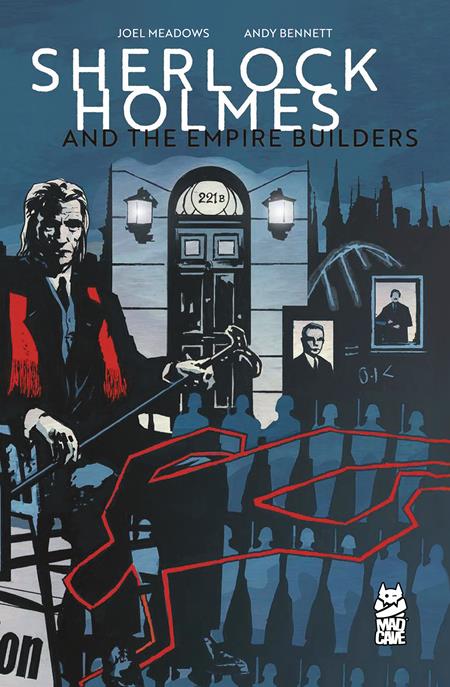SHERLOCK HOLMES AND THE EMPIRE BUILDERS TP THE GENE GENIE ISBN: 9781545824283 - FOC DATE: 3/30/26 - Release Date: 4/22/26