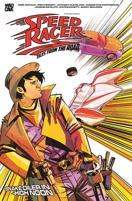 SPEED RACER TALES FROM THE ROAD (ONE SHOT) HIGH SPEED NOON CVR A SEBASTIAN PIRIZ ISBN: 60196140518900111 - FOC DATE: 3/9/26 - Release Date: 4/1/26