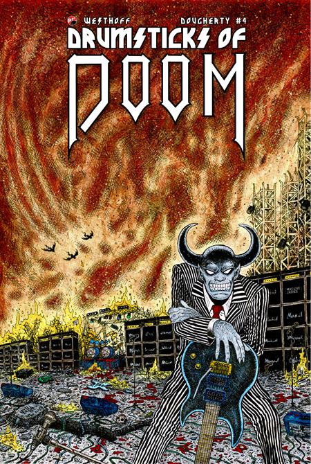 DRUMSTICKS OF DOOM #4 (OF 4) CVR A RYAN VELLA ISBN: 66618683536400411 - FOC DATE: 3/23/26 - Release Date: 4/29/26
