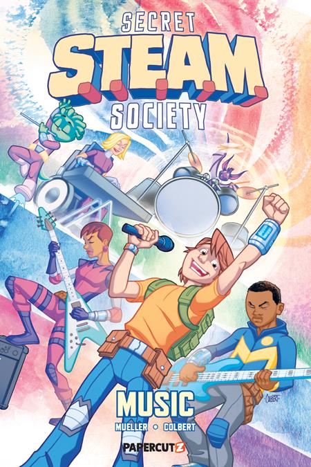 SECRET STEAM SOCIETY HC MUSIC ISBN: 978154582377451999 - FOC DATE: 3/29/26 - Release Date: 4/22/26