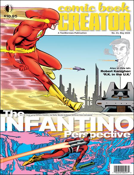 COMIC BOOK CREATOR #44 ISBN: 182658005979 - FOC DATE: 3/2/26 - Release Date: 6/10/26