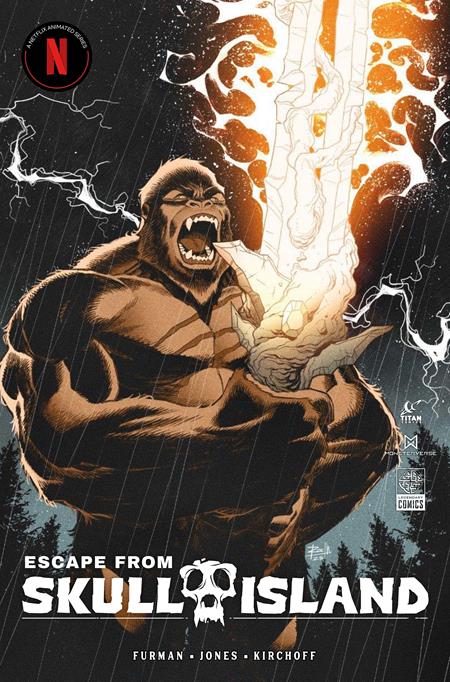 ESCAPE FROM SKULL ISLAND #4 (OF 4) CVR A RODRIGO ROCHA ISBN: 65946019531500411 - FOC DATE: 4/26/26 - Release Date: 5/20/26