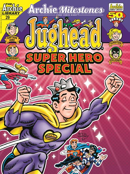 ARCHIE MILESTONES JUMBO COMICS DIGEST #29 JUGHEADS SUPERHERO SPECIAL - Release Date: 5/14/2025