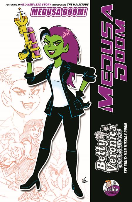 BETTY & VERONICA FRIENDS FOREVER SPY GIRLS (ONE SHOT) CVR B VINCENT LOVALLO VAR - Release Date: 5/7/2025