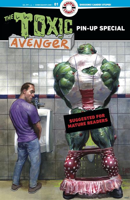 TOXIC AVENGER PINUP SPECIAL #1 (ONE SHOT) CVR A FRED HARPER (MR) - Release Date: 5/14/2025