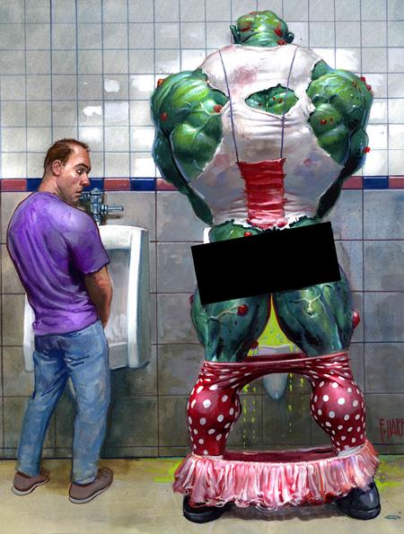 TOXIC AVENGER PINUP SPECIAL #1 (ONE SHOT) CVR B FRED HARPER EXCLUSIVE TRADING CARD VAR (MR) - Release Date: 5/14/2025