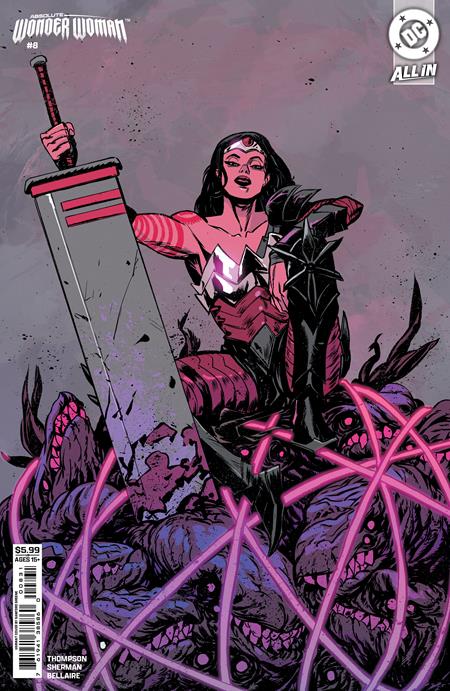 ABSOLUTE WONDER WOMAN #8 CVR C SANFORD GREENE CARD STOCK VAR - Release Date: 5/28/2025
