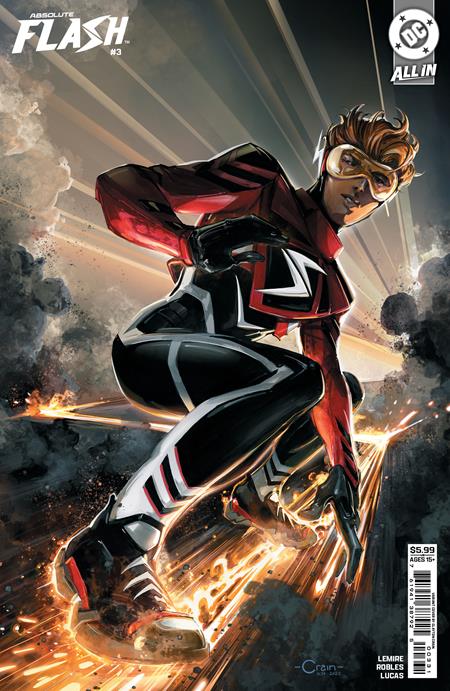 ABSOLUTE FLASH #3 CVR C CLAYTON CRAIN CARD STOCK VAR - Release Date: 5/21/2025