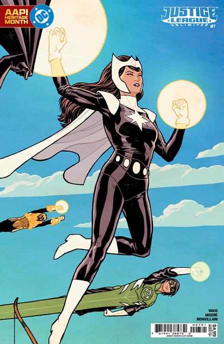 JUSTICE LEAGUE UNLIMITED #7 CVR F CLIFF CHIANG AAPI HERITAGE MONTH CONNECTING CARD STOCK VAR (WE ARE YESTERDAY) - Release Date: 5/28/2025