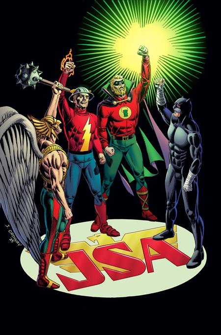 JSA #7 CVR C JERRY ORDWAY CARD STOCK VAR - Release Date: 5/7/2025