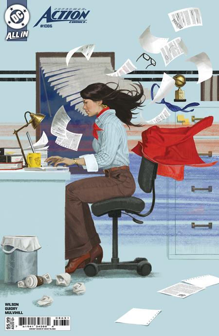 ACTION COMICS #1086 CVR B DAVID TALASKI CARD STOCK VAR - Release Date: 5/14/2025