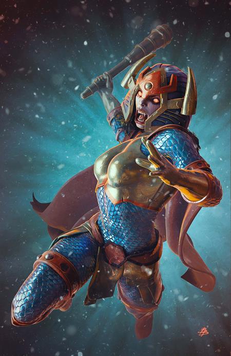 DC VS VAMPIRES WORLD WAR V #9 (OF 12) CVR C BJORN BARENDS CARD STOCK VAR - Release Date: 5/14/2025