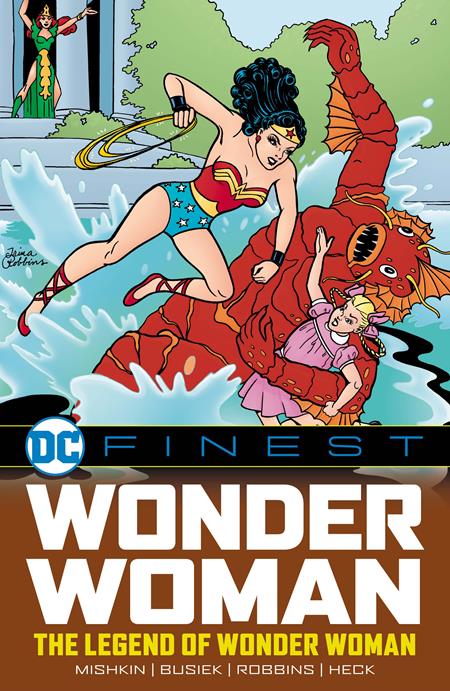 DC FINEST WONDER WOMAN THE LEGEND OF WONDER WOMAN TP - Release Date: 7/1/2025