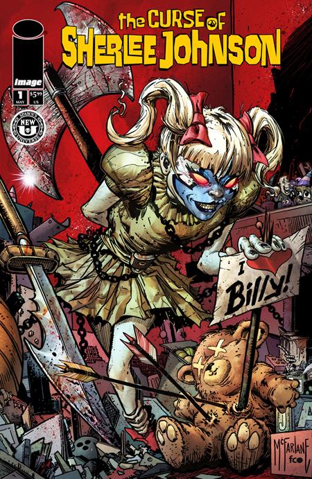 SPAWN THE CURSE OF SHERLEE JOHNSON #1 CVR B TODD MCFARLANE VAR - Release Date: 5/21/2025