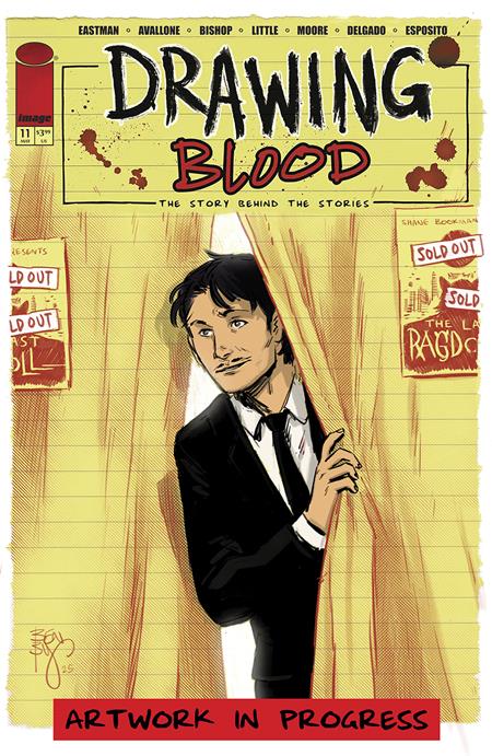 DRAWING BLOOD #11 (OF 12) CVR B BEN BISHOP VAR - Release Date: 5/28/25