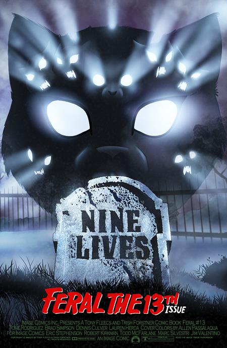 FERAL #13 CVR B TONY FLEECS & ALLEN PASSALAQUA VAR - Release Date: 5/28/2025