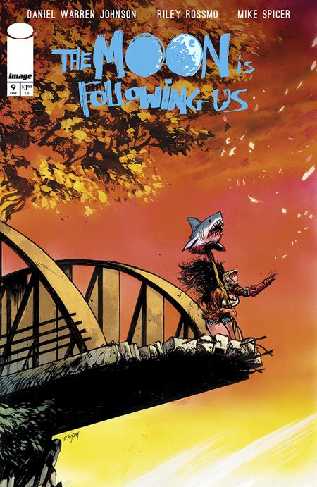 THE MOON IS FOLLOWING US #9 (OF 10) CVR B DANIEL WARREN JOHNSON & MIKE SPICER VAR - Release Date: 5/7/2025