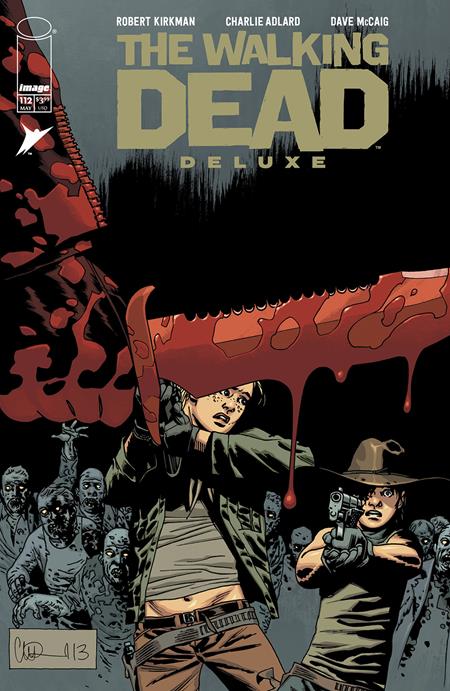 WALKING DEAD DELUXE #112 CVR B CHARLIE ADLARD & DAVE MCCAIG VAR (MR) - Release Date: 5/7/2025