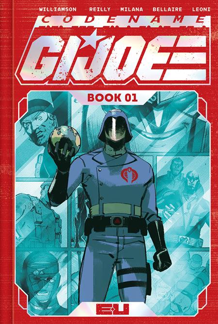 CODENAME GI JOE DELUXE EDITION HC BOOK 01 DIRECT MARKET EXCLUSIVE ANDREA MILANA & ANNALISA LEONI SPOT FOIL CVR - Release Date: 6/11/25