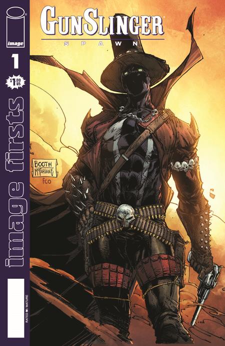 IMAGE FIRSTS GUNSLINGER SPAWN #1 (NET) - Release Date: 4/30/25