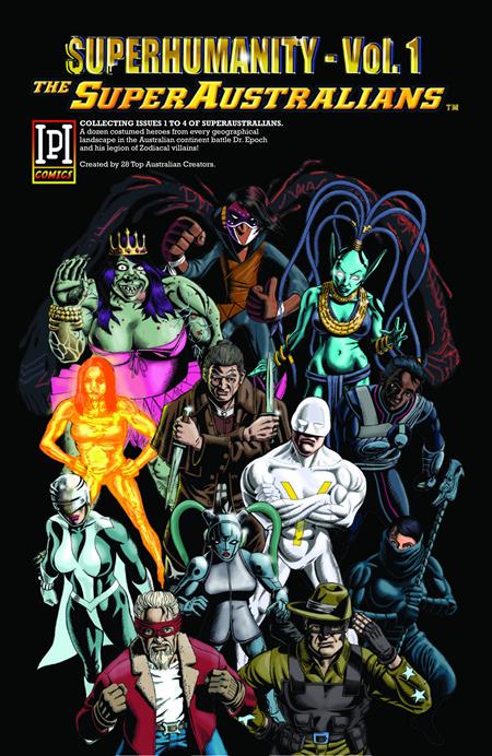 SUPERHUMANITY TP VOL 01 THE SUPERAUSTRALIANS - Release Date: 5/28/25