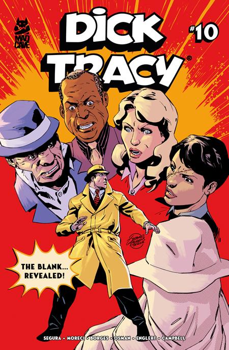 DICK TRACY #10 CVR A GERALDO BORGES - Release Date: 5/14/2025