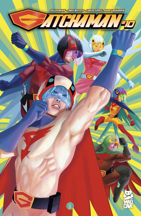 GATCHAMAN #10 CVR A INAKI MIRANDA - Release Date: 5/28/2025