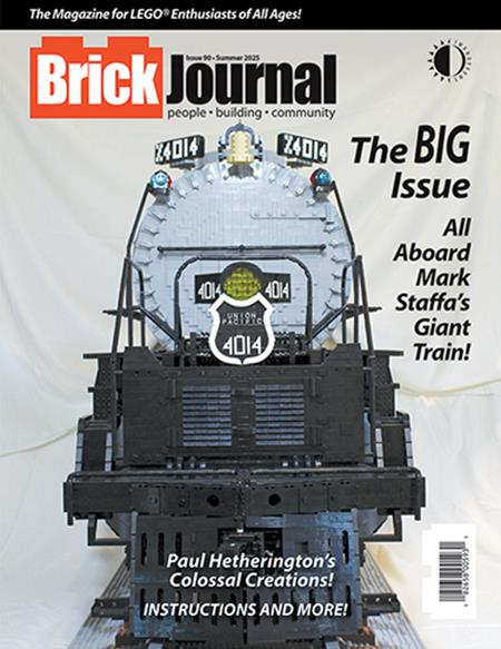 BRICKJOURNAL #90 - Release Date: 7/23/25