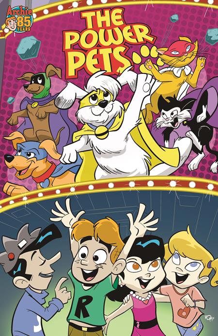ARCHIE COMICS 85TH ANNIVERSARY PRESENTS ARCHIES MOVIE MANIA #1 (ONE SHOT) CVR C ADRIAN ROPP POWER PETS VAR ISBN: 76281666843900131 - FOC DATE: 4/19/26 - Release Date: 5/13/26