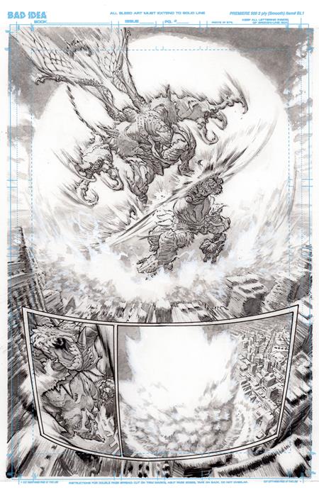OLYMPUS SAGA MEGALITH #1 (OF 4) CVR G LEWIS LAROSA ORIGINAL ART EDITION 4 VAR ISBN: 85001727742701071 - FOC DATE: 4/12/26 - Release Date: 5/13/26
