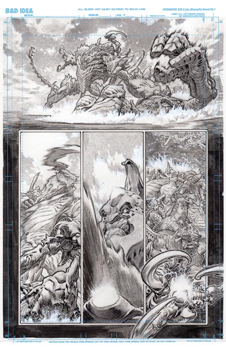 OLYMPUS SAGA MEGALITH #1 (OF 4) CVR H LEWIS LAROSA ORIGINAL ART EDITION 5 VAR ISBN: 85001727742701081 - FOC DATE: 4/12/26 - Release Date: 5/13/26