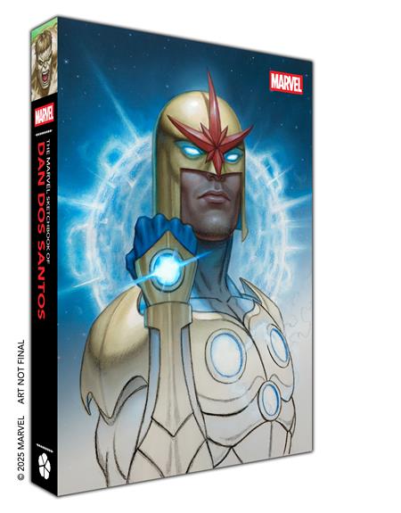 MARVEL SKETCHBOOK OF DAN DOS SANTOS TP ISBN: 978195175761854500 - FOC DATE: 3/29/26 - Release Date: 6/24/26