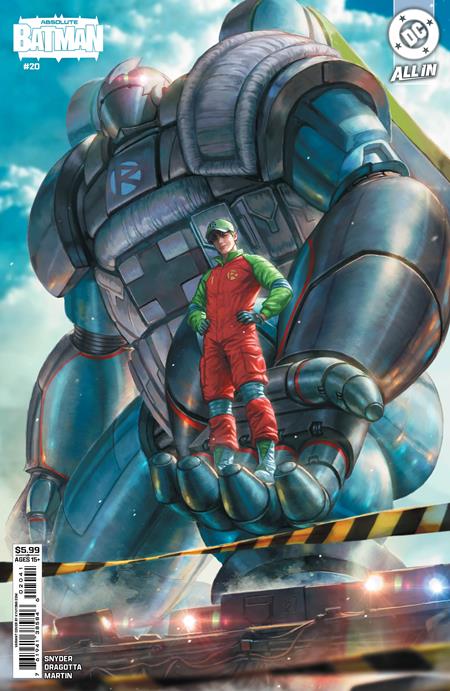 ABSOLUTE BATMAN #20 CVR D KYUYONG EOM ROBINS DICK GRAYSON CARD STOCK VAR ISBN: 76194138584602041 - FOC DATE: 4/19/26 - Release Date: 5/13/26