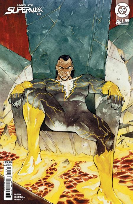 ABSOLUTE SUPERMAN #19 CVR C CHUMA HILL CARD STOCK VAR ISBN: 76194138585301931 - FOC DATE: 4/12/26 - Release Date: 5/6/26