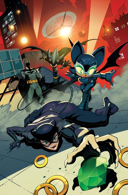 DC X SONIC THE HEDGEHOG THE METAL LEGION #1 (OF 5) CVR B ADAM BRYCE THOMAS CARD STOCK VAR ISBN: 76194139344500121 - FOC DATE: 4/12/26 - Release Date: 5/6/26