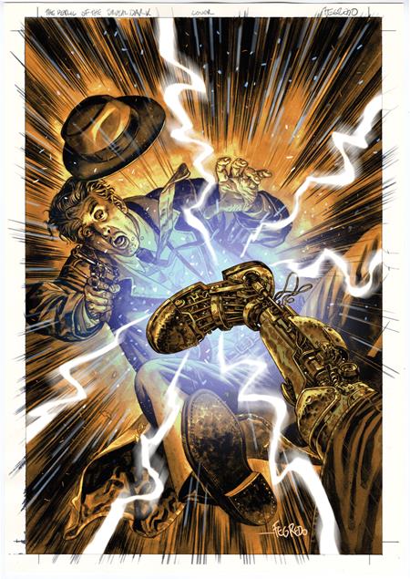 THE PERIL OF THE BRUTAL DARK AN EZRA CAIN MYSTERY #4 (OF 6) CVR B DUNCAN FEGREDO CARD STOCK VAR (MR) ISBN: 76194138465800421 - FOC DATE: 5/3/26 - Release Date: 5/27/26
