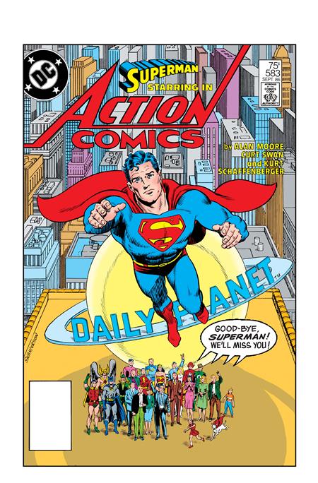 ACTION COMICS #583 FACSIMILE EDITION CVR A CURT SWAN (WHATEVER HAPPENED TO THE MAN OF TOMORROW PART 2 OF 2) ISBN: 76194139481700111 - FOC DATE: 4/19/26 - Release Date: 5/13/26
