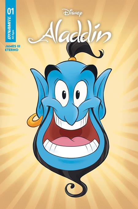 ALADDIN #1 CVR D AGNESE ETERNO CARTOON HEAD VAR ISBN: 72513036400501041 - FOC DATE: 5/3/26 - Release Date: 5/27/26