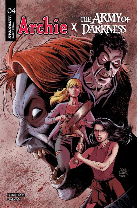 ARCHIE X ARMY OF DARKNESS #4 CVR D CRAIG CERMAK VAR ISBN: 72513036283404041 - FOC DATE: 4/19/26 - Release Date: 5/13/26