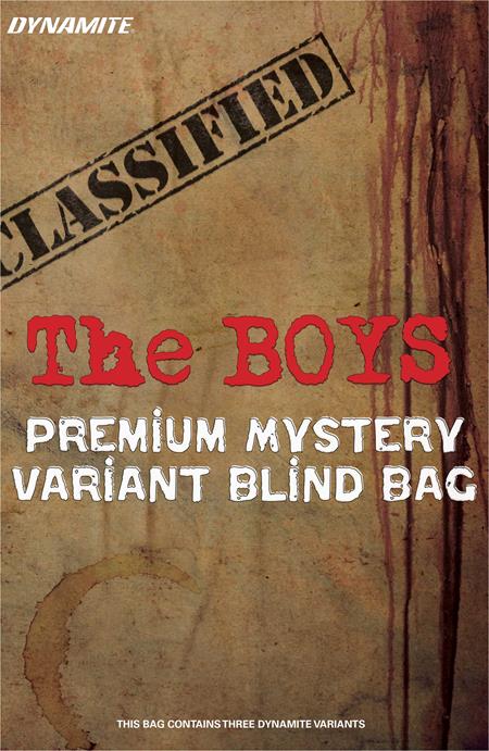 BOYS #1 BLOODY BLIND BAG (MR) ISBN: 72513036501901011 - FOC DATE: 4/26/26 - Release Date: 5/20/26