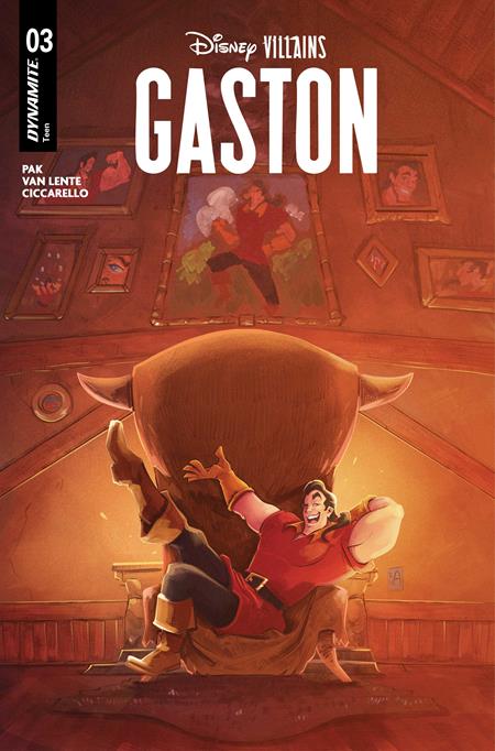 DISNEY VILLAINS GASTON #3 CVR A ALESSANDRO RANALDI ISBN: 72513035801103011 - FOC DATE: 4/19/26 - Release Date: 5/13/26