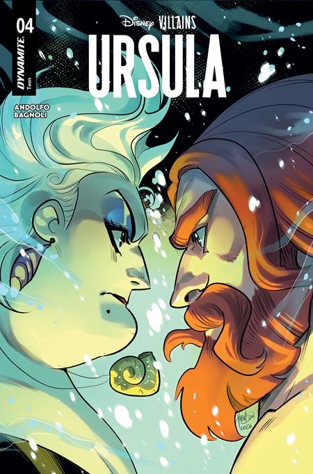 DISNEY VILLAINS URSULA #4 CVR A MIRKA ANDOLFO ISBN: 72513036284104011 - FOC DATE: 4/26/26 - Release Date: 5/20/26