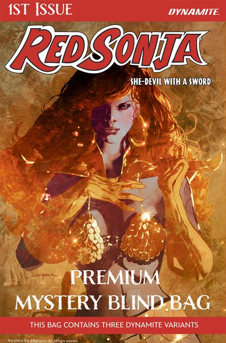 RED SONJA SHE DEVIL WITH A SWORD #1 CVR G PREMIUM MYSTERY BLIND BAG VAR ISBN: 72513036484501071 - FOC DATE: 4/12/26 - Release Date: 5/6/26