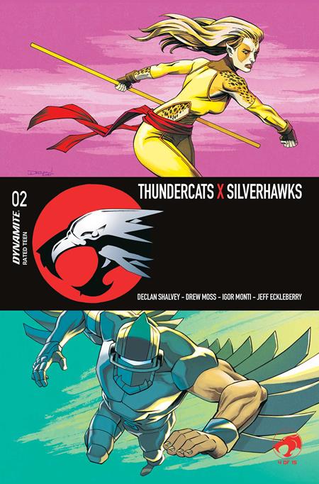 THUNDERCATS X SILVERHAWKS #2 CVR A DECLAN SHALVEY ISBN: 72513036404302011 - FOC DATE: 4/19/26 - Release Date: 5/13/26