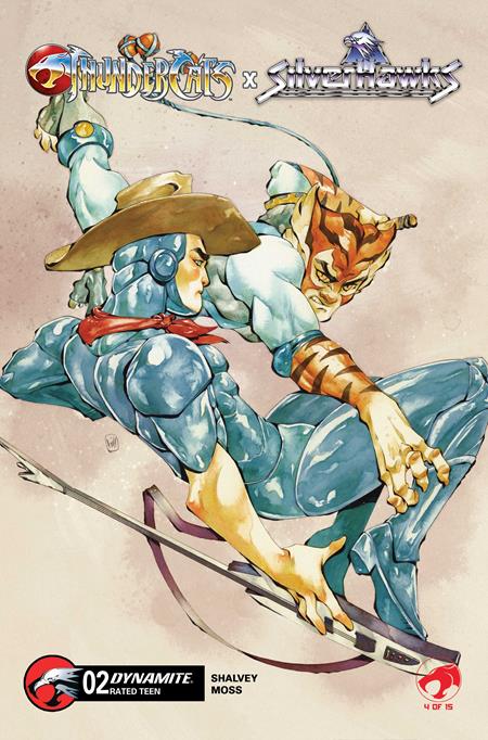 THUNDERCATS X SILVERHAWKS #2 CVR D CHUMA HILL VAR ISBN: 72513036404302041 - FOC DATE: 4/19/26 - Release Date: 5/13/26