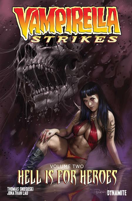VAMPIRELLA STRIKES TP VOL 02 HELL IS FOR HEROES ISBN: 9781524128654 - FOC DATE: 4/12/26 - Release Date: 5/6/26