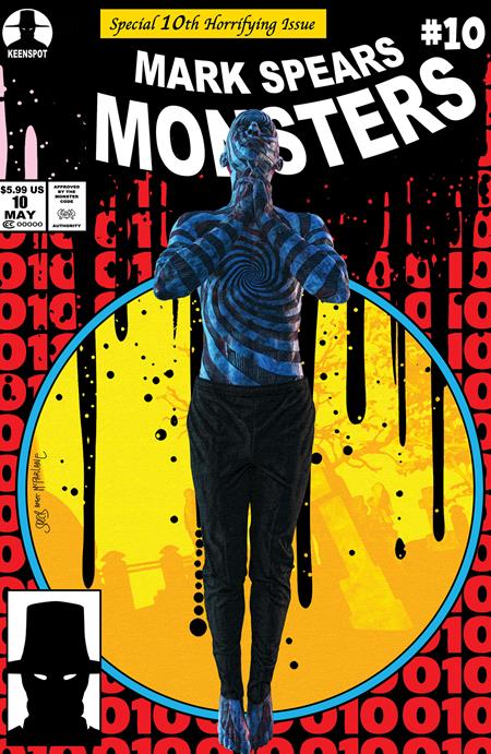MARK SPEARS MONSTERS #10 CVR B MARK SPEARS ASM #300 UNHOLY HOMAGE VAR ISBN: 60283502333101021 - FOC DATE: 4/12/26 - Release Date: 5/27/26