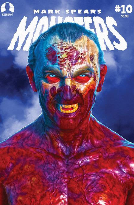 MARK SPEARS MONSTERS #10 CVR E MARK SPEARS DRACULA IMMORTAL VAR ISBN: 60283502333101051 - FOC DATE: 4/12/26 - Release Date: 5/27/26