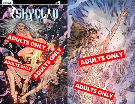 SKYCLAD #3 CVR C MICHAL DUTKIEWICZ ADULTS ONLY FLIP VAR (MR) ISBN: 60283502322500331 - FOC DATE: 3/29/26 - Release Date: 5/13/26